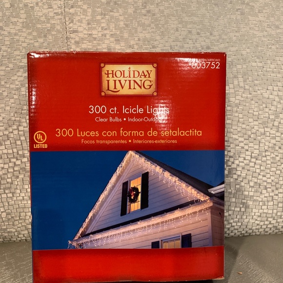 NEW NEVER USED 300ct Icicle Lights - Picture 1 of 4